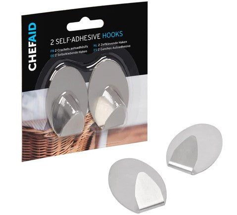 Chef Aid Stainless Steel Hooks 2pk