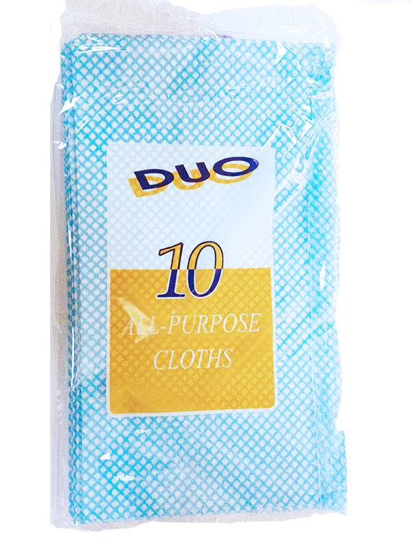 Duo All-Purpose Cloths 10's
