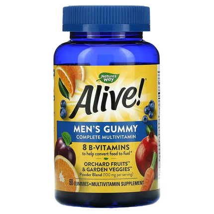 Nature's Way Alive Men's Gummy Multivitamin 60's