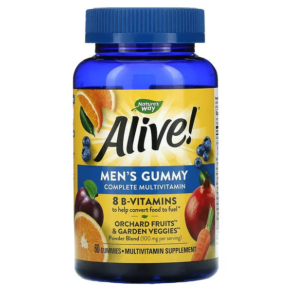 Nature's Way Alive Men's Gummy Multivitamin 60's
