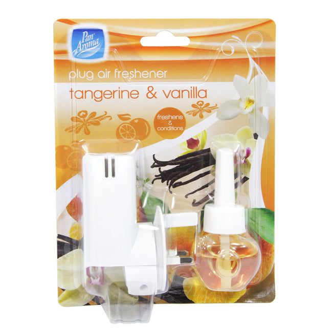 PAN AROMA TANGERINE VANIL PLUG AIR FRESHNER
