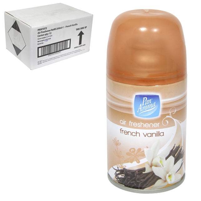 Pan Aroma French Vanilla Air Freshener Refill 250ml