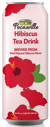 Pocasville Hibiscus Tea Drink 490ml