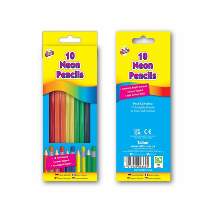 ArtBox 10Neon HB Pencils