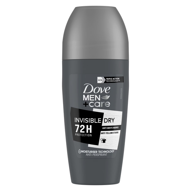 Dove Rollon Mens Invisible Dry 50ml