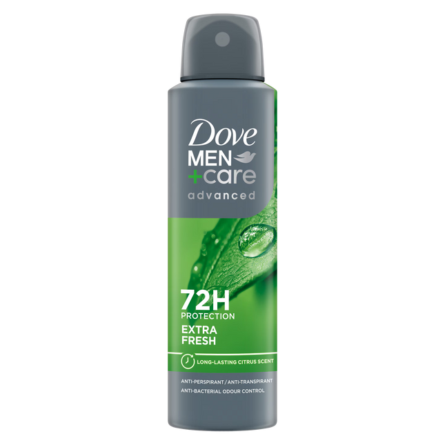 Dove Deo Spray Extra Mens Fresh 150ml