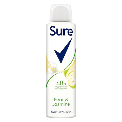 Sure A/P Deodorant Pear and Jasmine for Women 150ml