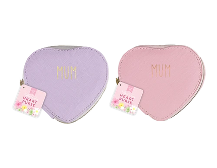 Mothers Day Heart Coin Purse