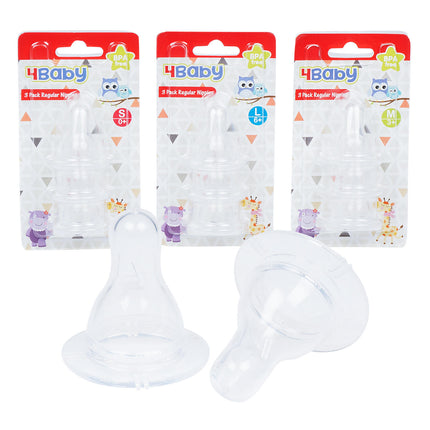 NIPPLE 3PK S/M/L/ REGULAR NECK