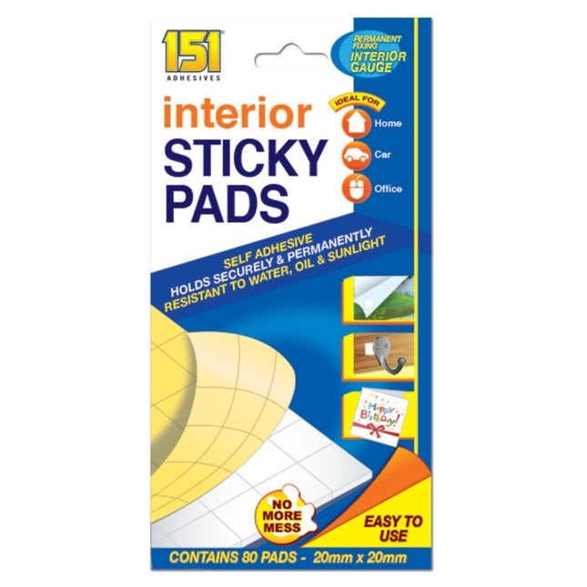 151 INTERIOR STICKY 80 PADS