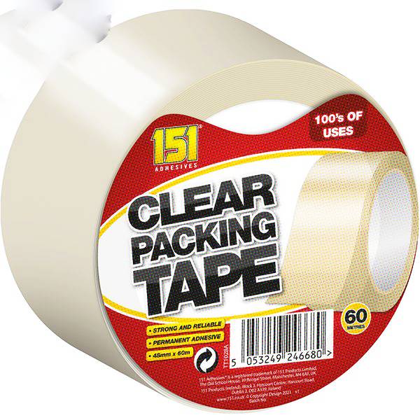 151 Clear Packing Tape 48mm X 60m