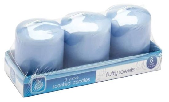 Pan Aroma Fluffy Candles Votive Scented Candles 3's