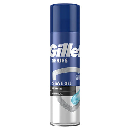 Gillette Series Shave Gel Cleansing With Charcoal 200ml