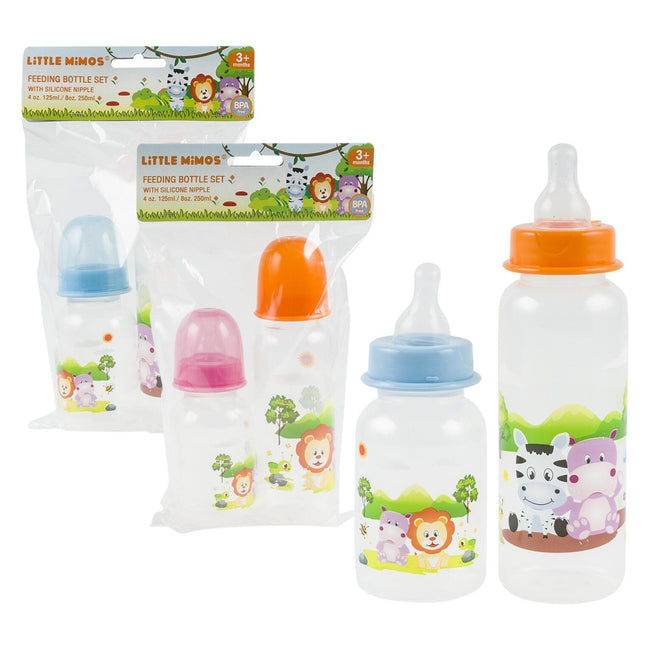 Little Mimos Feeding Bottle Set 2pk 16941