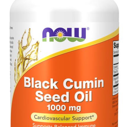 Now Black Cumin Seed Oil 1000mg  Softgels 60's