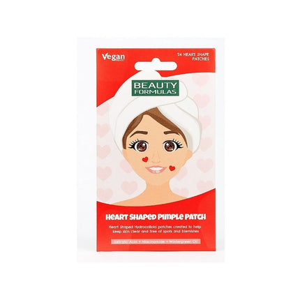 Beauty Formulas Heart Shaped Pimple Patches 24's