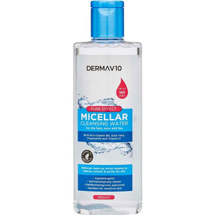 Derma V10 Micellar Cleanser Water 200ml
