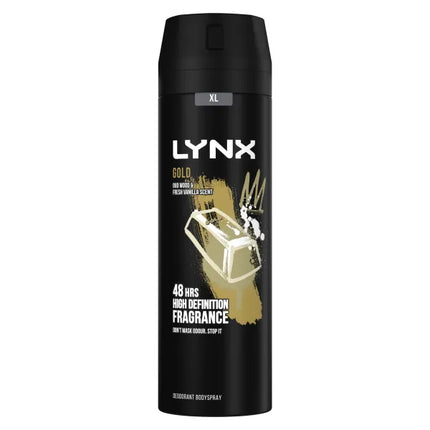 Lynx Body Spray Gold 200ml