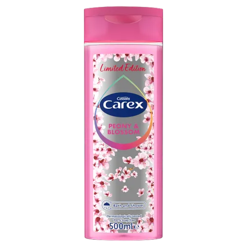 Carex Bath & shower Gel Peony & Blossom 500ml