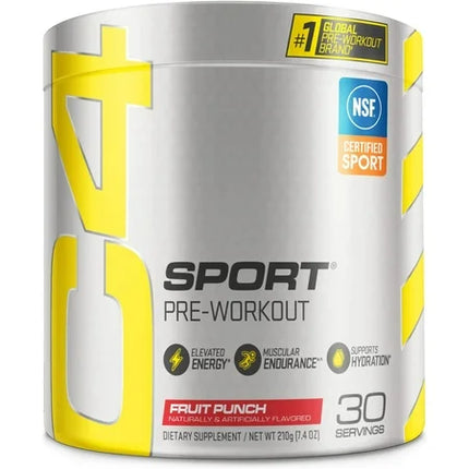 Sport Pre-Workout Fruit Punch 30 Serving s