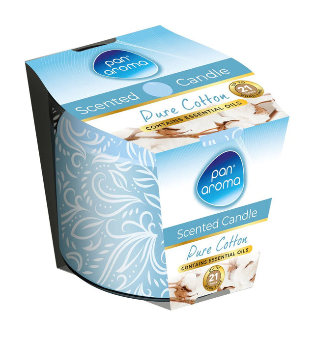 Pan Aroma Scented Candle Pure Cotton 85g