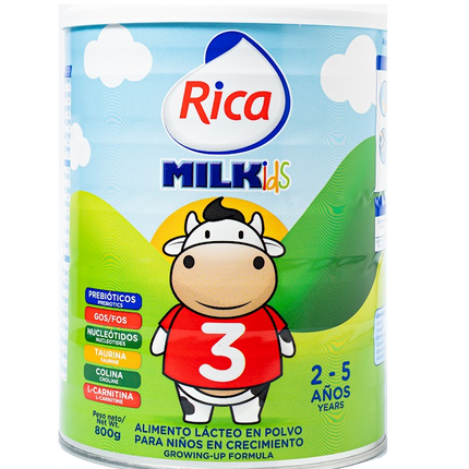 Rica Milkids Step3 12x800g  2-5 yrs
