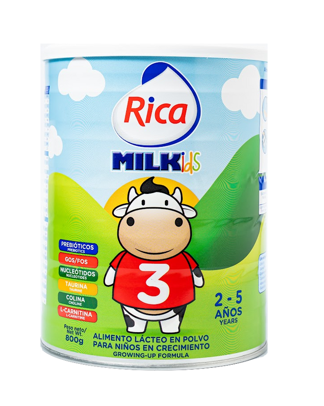 Rica Milkids Step3 12x800g  2-5 yrs