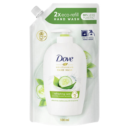 Dove Hand Wash Cucumber Refill 500ml