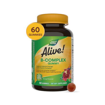 Nature's Way Alive B-Complex Gummies 60's