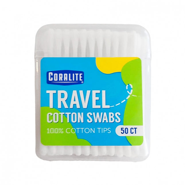 Coralite Travel Cotton Swabs 50ct
