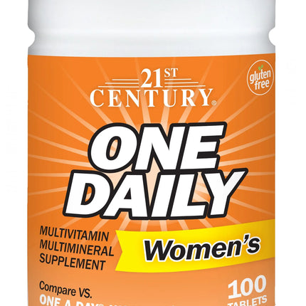 21st Century One Daily Women's Multivitamin Tabs 100 (Reduced)