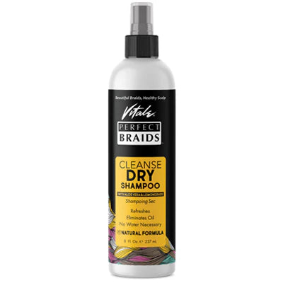 Vitale Perfect Braids Cleanse Dry Shampoo 8oz