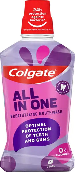 Colgate Breathtaking All in One Mouthwash 500ml