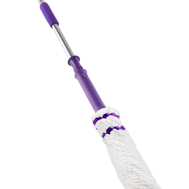 Dlux Twist Mop with Chrome Handle