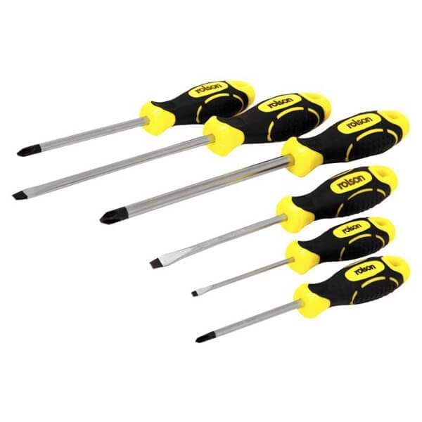 Rolson Screwdriver Set 6PC