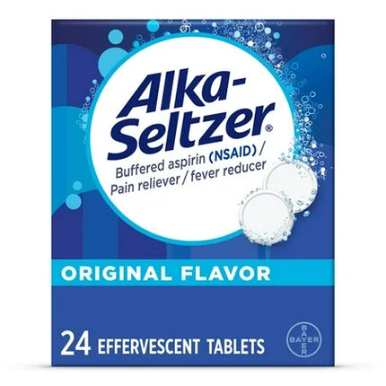 Alka Seltzer Heartburn + Pain Effervescent Tablets 24's
