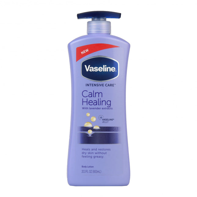 Vaseline Calm Healing 600ml With lavender Extracts 600ml