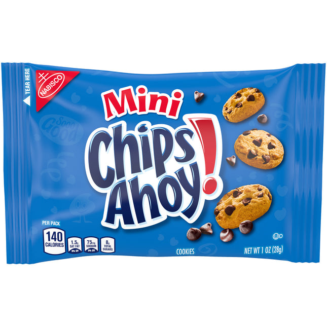 Nabisco Mini Chips Ahoy Bite size Chocolate 28g