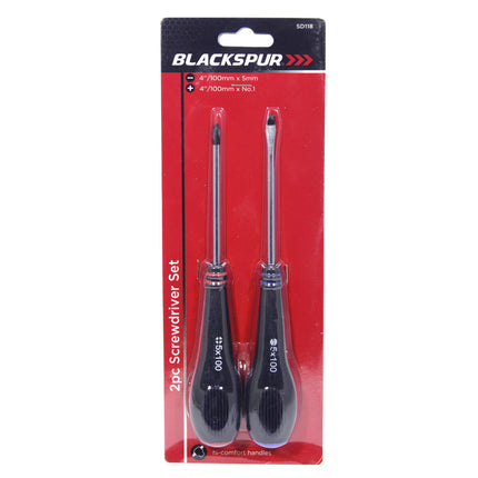 Blackspur  Screwdriver Set 2 Pc