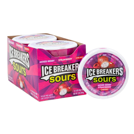 Ice Breakers Sour Fruit Mixed Berry 1.5oz