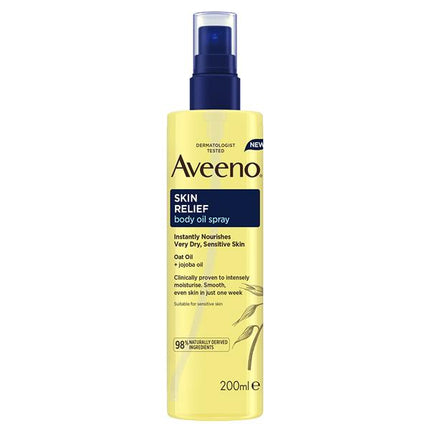 Aveeno Skin Relief Body Oil Spray 200ml