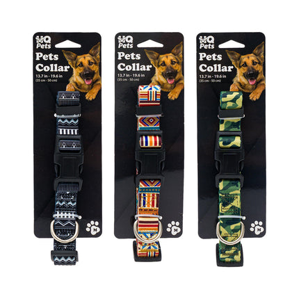 PET COLLAR M ASSTD COLOUR