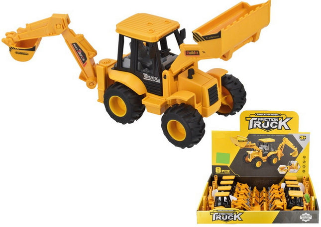 Tranzmaster Friction Power Construction Digger Toy