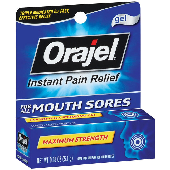 Orajel Mouth Sore Adult Med 0.18oz