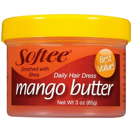 Softee Hair Dress Mango Butter w/Shea 3oz