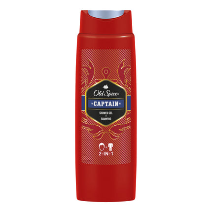 Old Spice Captain Shower Gel + Shampoo 2 in 1 250ml