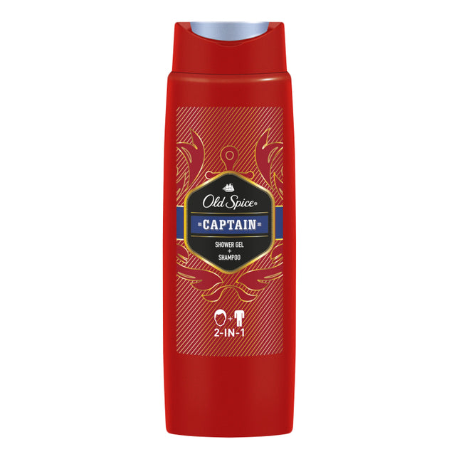 Old Spice Captain Shower Gel + Shampoo 2 in 1 250ml