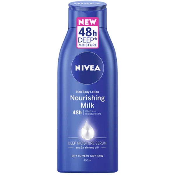 NIVEA BODY MILK 400ML RICK NOURISHING 5 N 1 DRY TO VERY DRY SKIN
