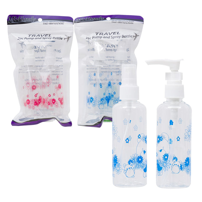 Mr. Handy Bottle Travel Set 9.45" 2pc