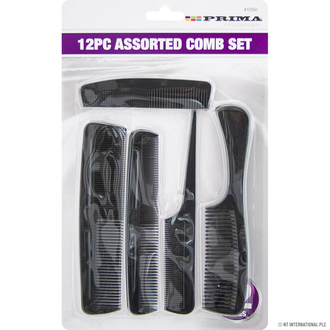 Prima  Assorted Comb Set  12pc